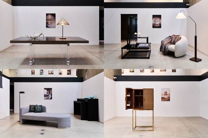 長野県・御代田町のMMoPにて開催中の『ARMANI/CASA 展 ― 光と空間が描く、静かなエレガンス』の様子