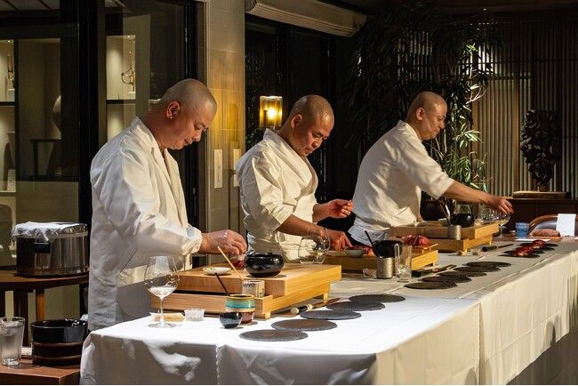 【沖縄古宇利島 One Suite THE GRAND】「鮨 さいとう」「鮨 あらい」「鮨 龍次郎」コラボ美食旅が開催されました | PRTIMESプレスリリース