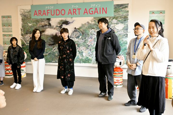 福島・土湯温泉で国際芸術祭開幕　11カ所に作品展示
