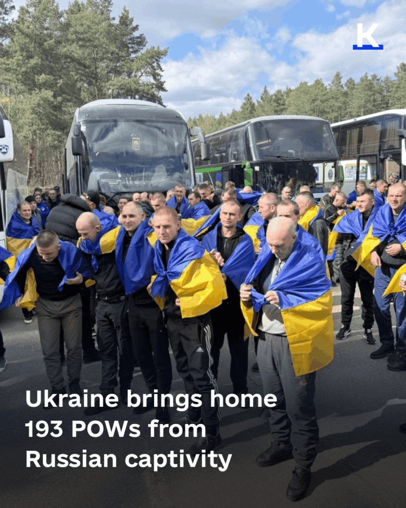 ウクライナ、ロシア捕虜193人を帰国