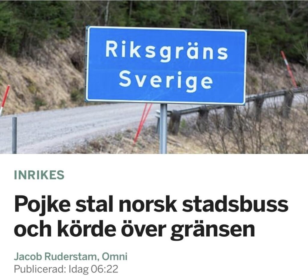 オイビンド君（14歳）、ノルウェーの市バスをEPAのトラクターにしている「非現実的」