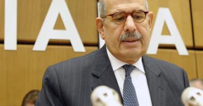 トランプ氏を「異常者」と批判 平和賞のエルバラダイ氏