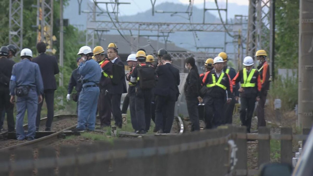 1歳男児が列車にはねられる 1人で踏切に立ち入ったか… 男児は意識不明 名鉄名古屋本線 岐阜･岐南町