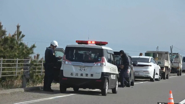 のと里山海道で5台絡む事故 白尾IC付近で一時3.5キロの渋滞発生 2人けがも命に別状なし 石川・かほく市