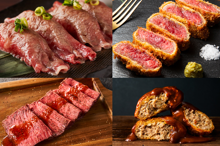 『THE MEAT』に登場するメニューイメージ