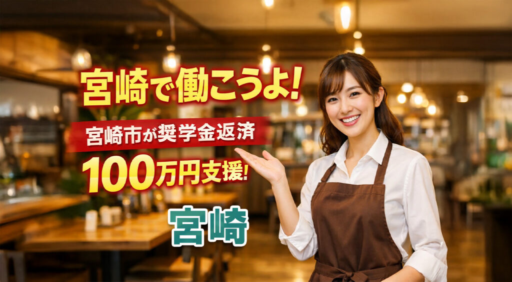 宮崎市が奨学金返還を最大100万円支援へ 若者の定住と企業の人材確保を後押し｜ほんみや宮崎 - ほんみや宮崎