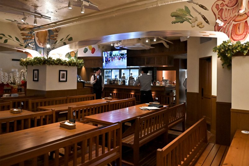 ホフブロイ トウキョウ 新宿店店内