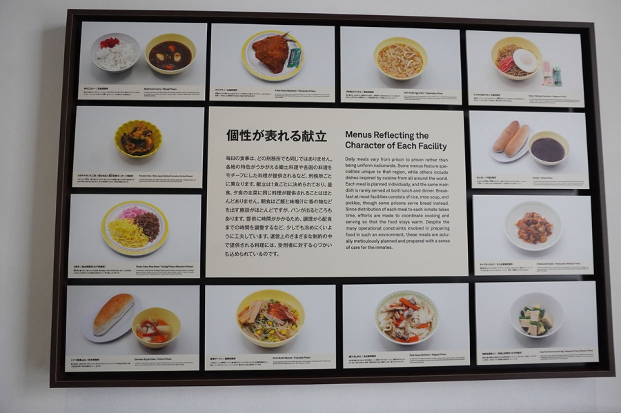 【奈良監獄ミュージアム】B棟「食事の部屋」