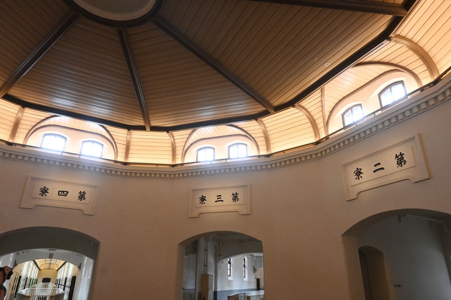 ハヴィランドの中心に位置する「第三寮」が保存エリア