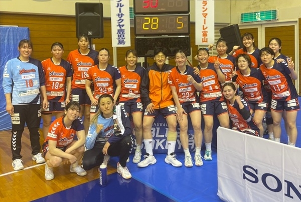 写真2025/26シーズン日本女子ハンドボールリーグHアランマーレ選手たち、写真出典=アランマーレ