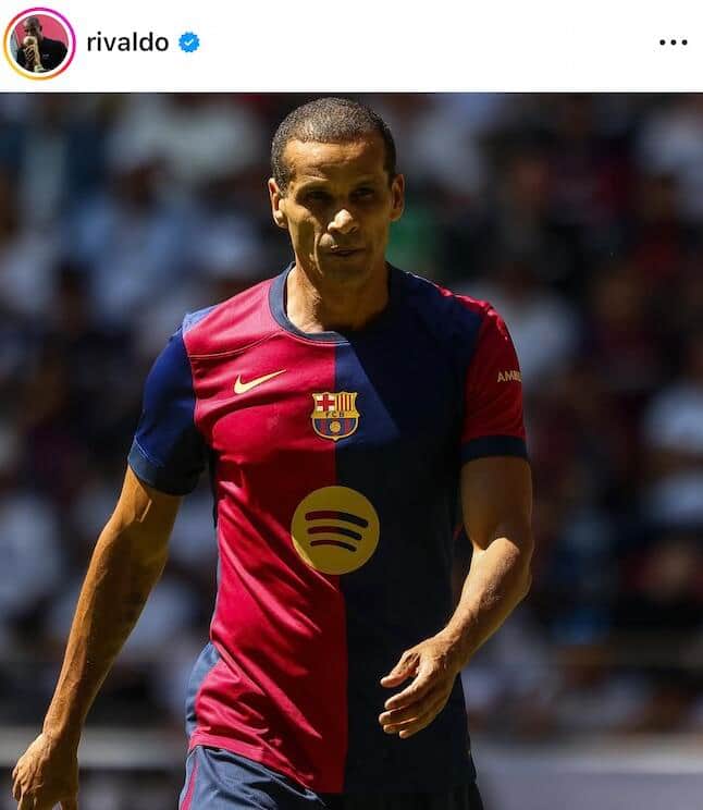 サッカー界のレジェンド・リバウド、54歳の誕生日...痩せた？雰囲気激変ショット　日韓W杯のブラジル優勝メンバー: J-CAST ニュース