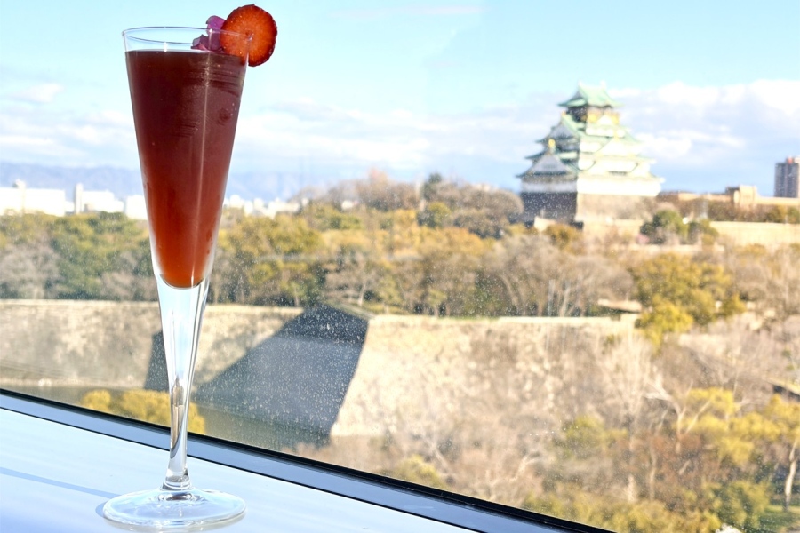 「ダブルツリーbyヒルトン大阪城」で「いちごと日本茶のアフタヌーンティー」を満喫
