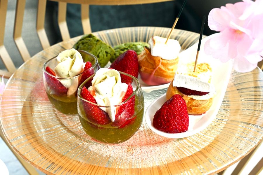 「ダブルツリーbyヒルトン大阪城」で「いちごと日本茶のアフタヌーンティー」を満喫