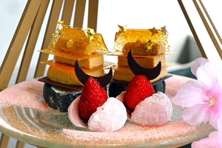 「ダブルツリーbyヒルトン大阪城」で「いちごと日本茶のアフタヌーンティー」を満喫
