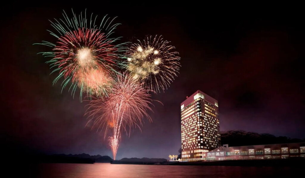 プリンスホテルが花火打上げるってよ！GWの広島で