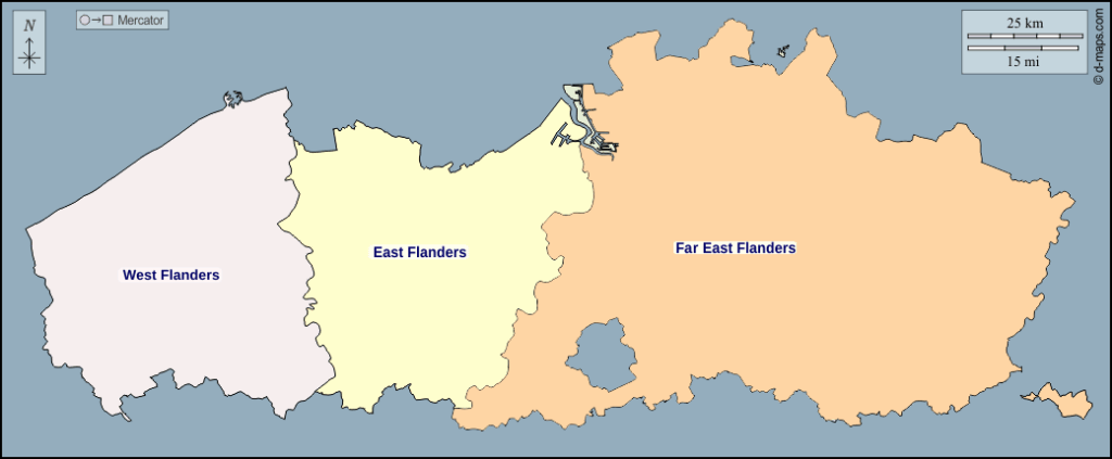 新しい簡素化されたフランダース州の提案