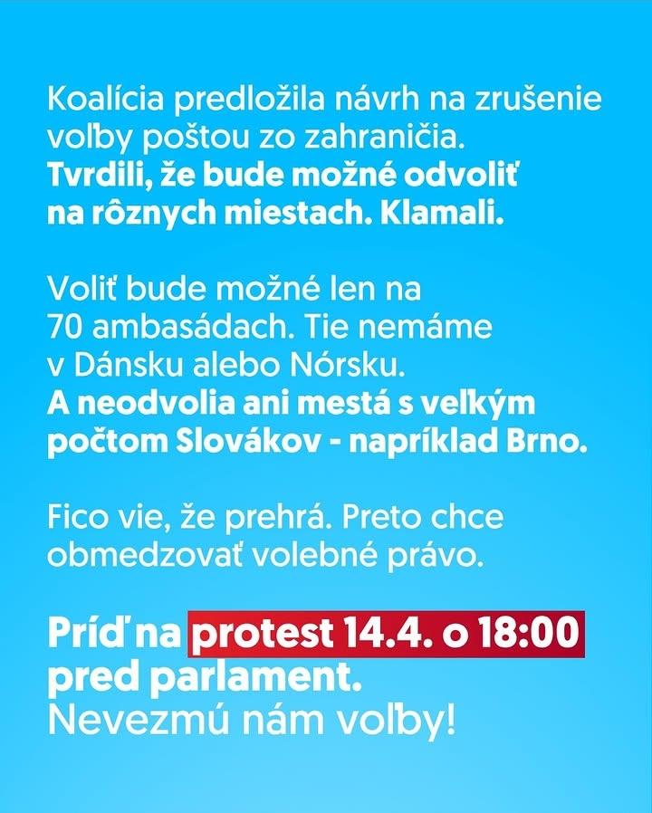 18:00にNRSR 14.4前で抗議活動
