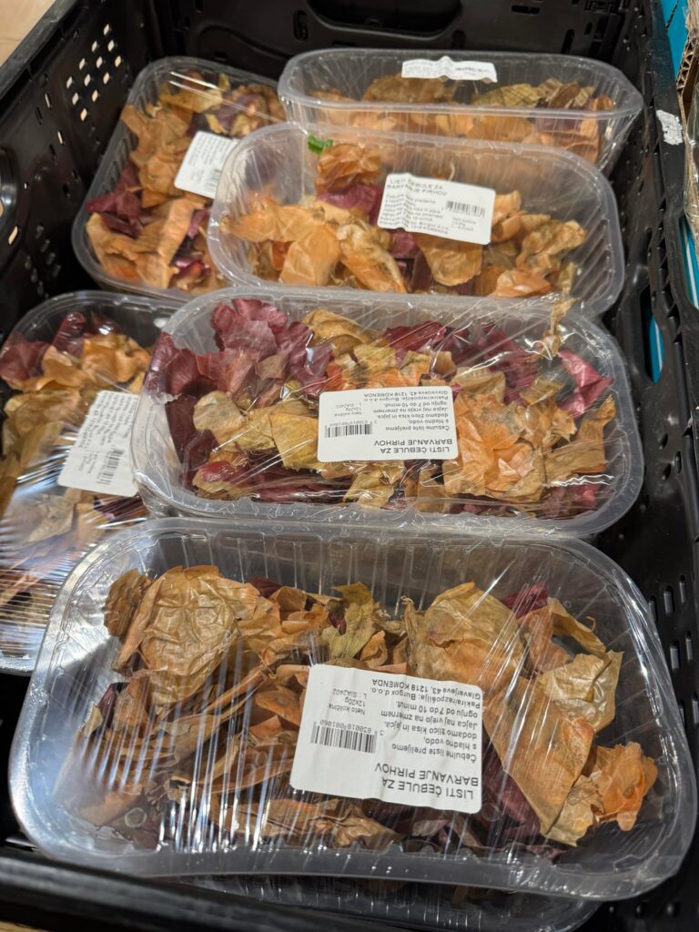 野菜売り場でショックを受けた