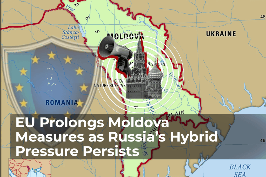 ブリュッセル市がロシアによる持続的な不安定化活動を警告する中、EUはモルドバを不安定化させている国々に対する制裁を2027年4月29日まで延長した。この措置は23人の個人と5つの団体を対象とし、資産凍結、資金提供禁止、渡航禁止などを行う。
