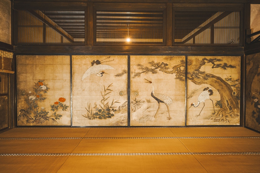 「西教寺」（滋賀県大津市）客殿内部