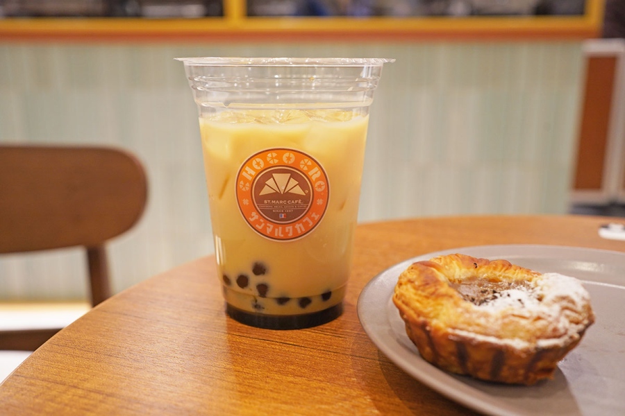 黒糖タピオカ凍頂烏龍ミルクティー（720円）（4月7日／Lmaga.jp撮影）