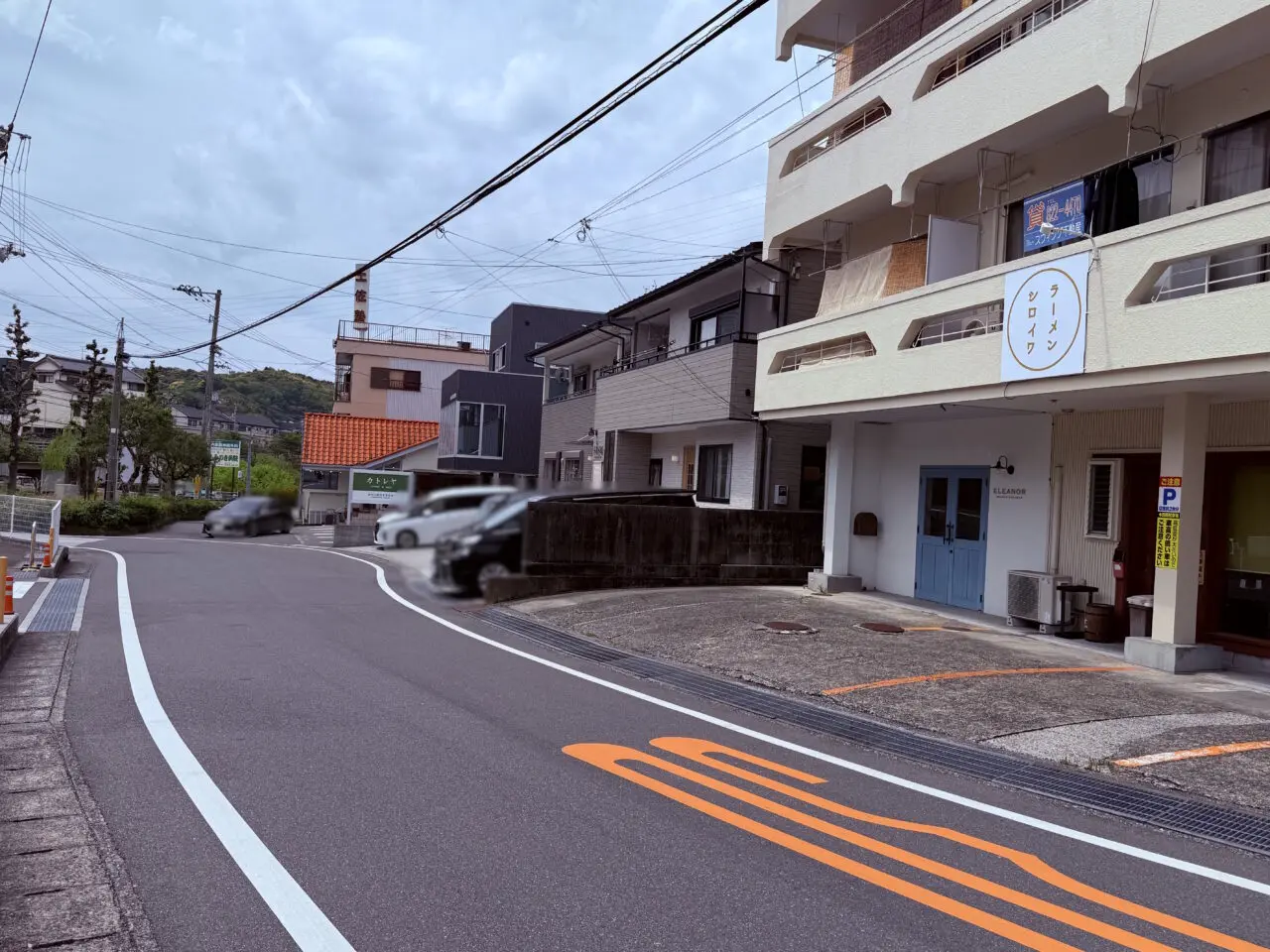 2026年3月29日に高知市横内に移転オープンした「ラーメンシロイワ」の外観