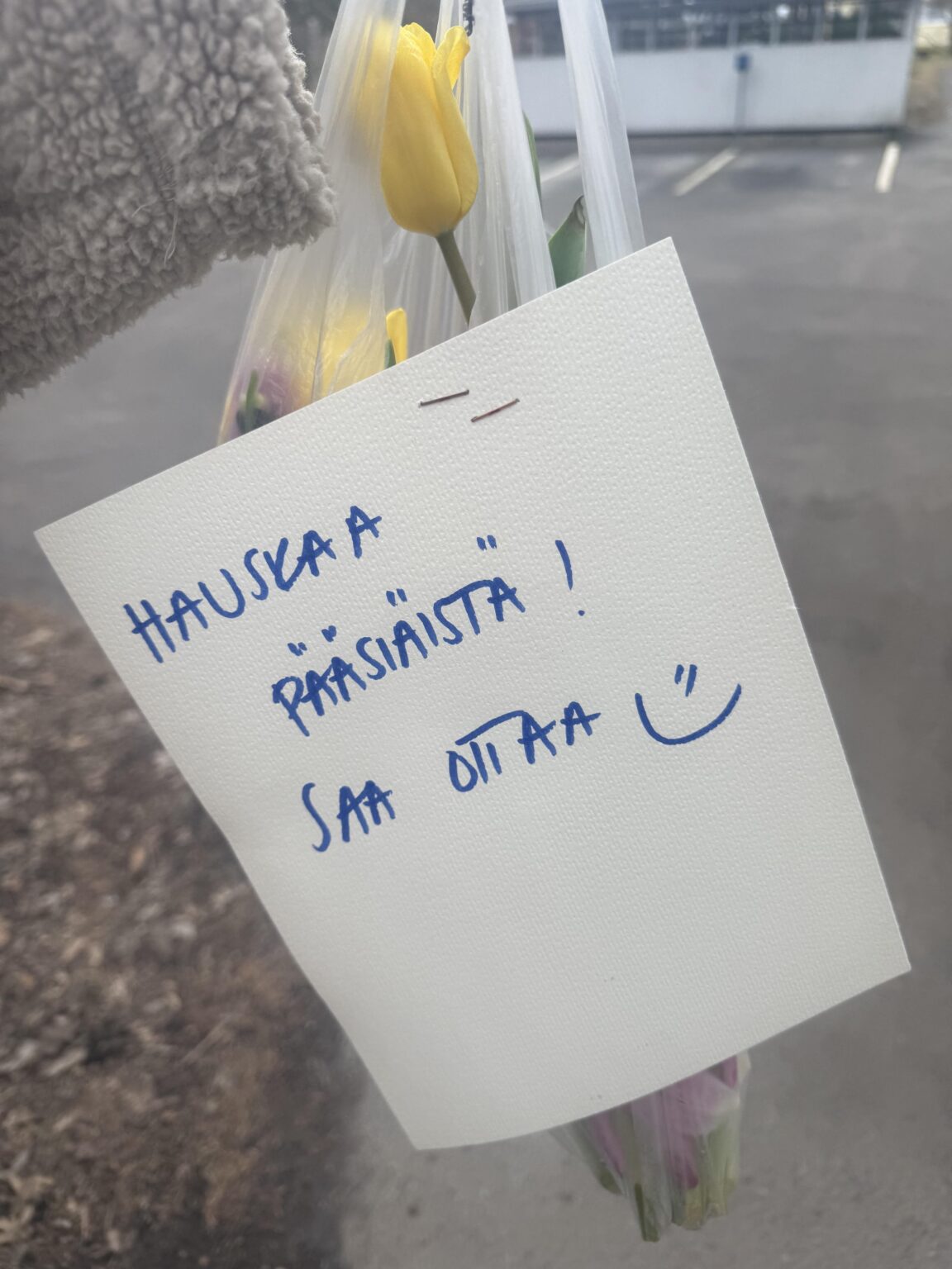 隣人からの優しいジェスチャー🥹