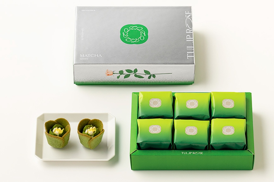 「TOKYOチューリップローズ」のチューリップローズ 宇治抹茶CLASSIC（6個入・1620円）
