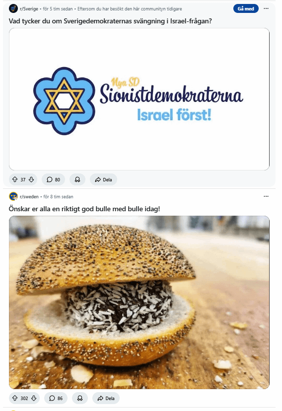 r/Sverige と r/Sweden の違いを一言で言うと、キャンバスに油彩 (2026)