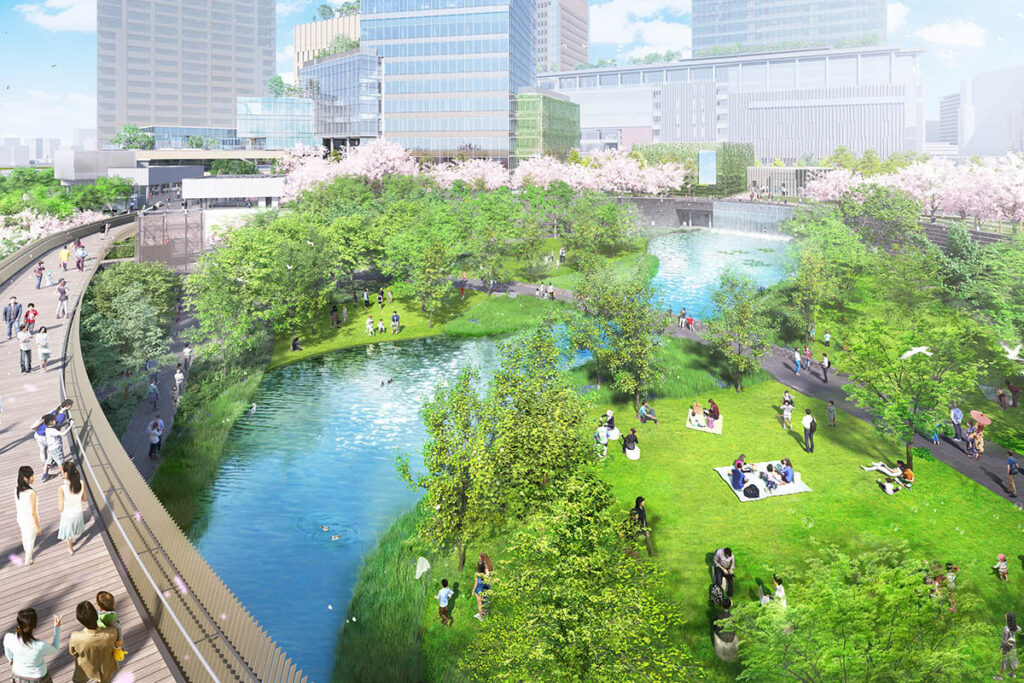 JR大阪駅前に「うめきたの森」11月開園　0.9haの緑地空間 - Impress Watch
