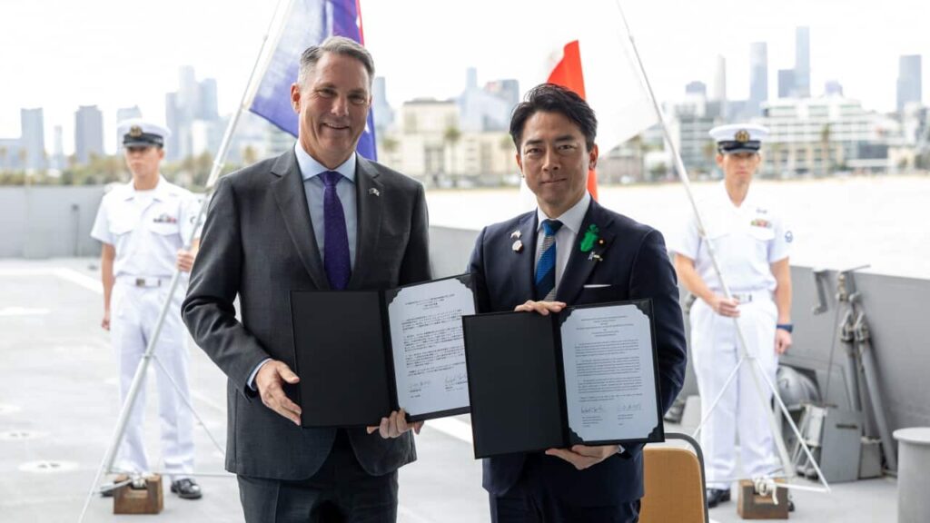 Australia Japan Defence Minister's Meeting