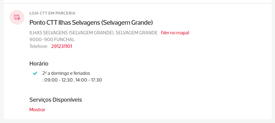 セルヴァーゲンスにCTTストアはありますか？