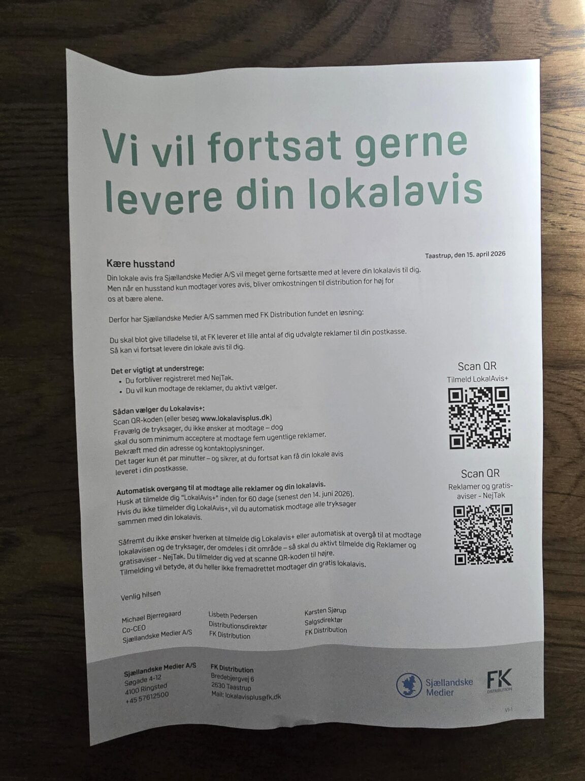 少なくとも毎週 5 回の広告がないと地方紙を入手できなくなりました