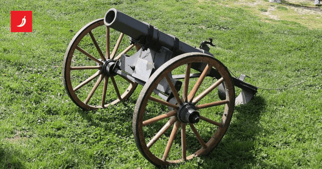 ザゴリエで大砲が男性を爆破