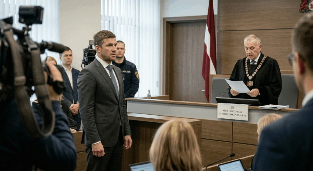 ラトビアの取り締まり：制裁回避に対する初の裁判所判決 リガの裁判所は、EUの対ロシア制裁を回避しようとした地元実業家に1万ユーロの罰金を科した。その起業家は違法輸出計画を組織した罪を認めた。