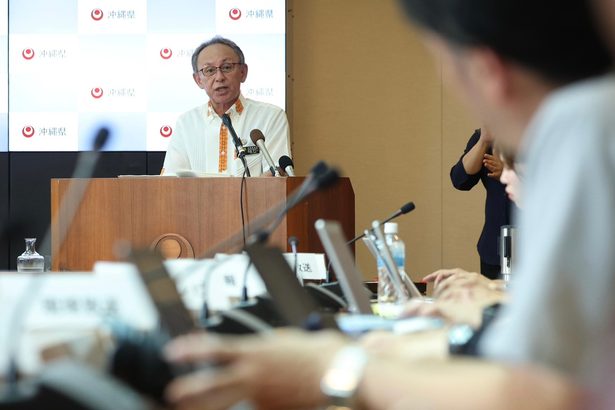 玉城デニー知事、辺野古への高速道路「県への説明ない」　普天間返還時期への影響危惧　沖縄