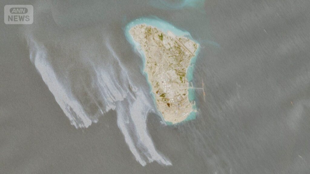 イラン・カーグ島沖で石油流出か　衛星画像で判明…米と緊張再燃で回収は困難な見通し