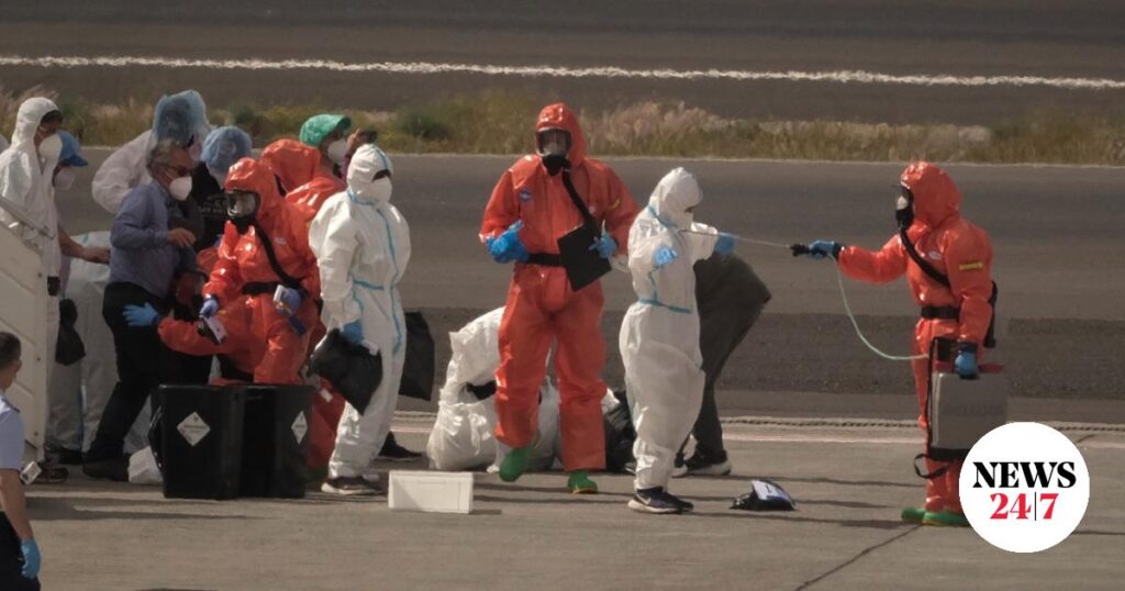 ハダヨと一緒にクルーズ船に乗っていたギリシャ人がアテネに到着