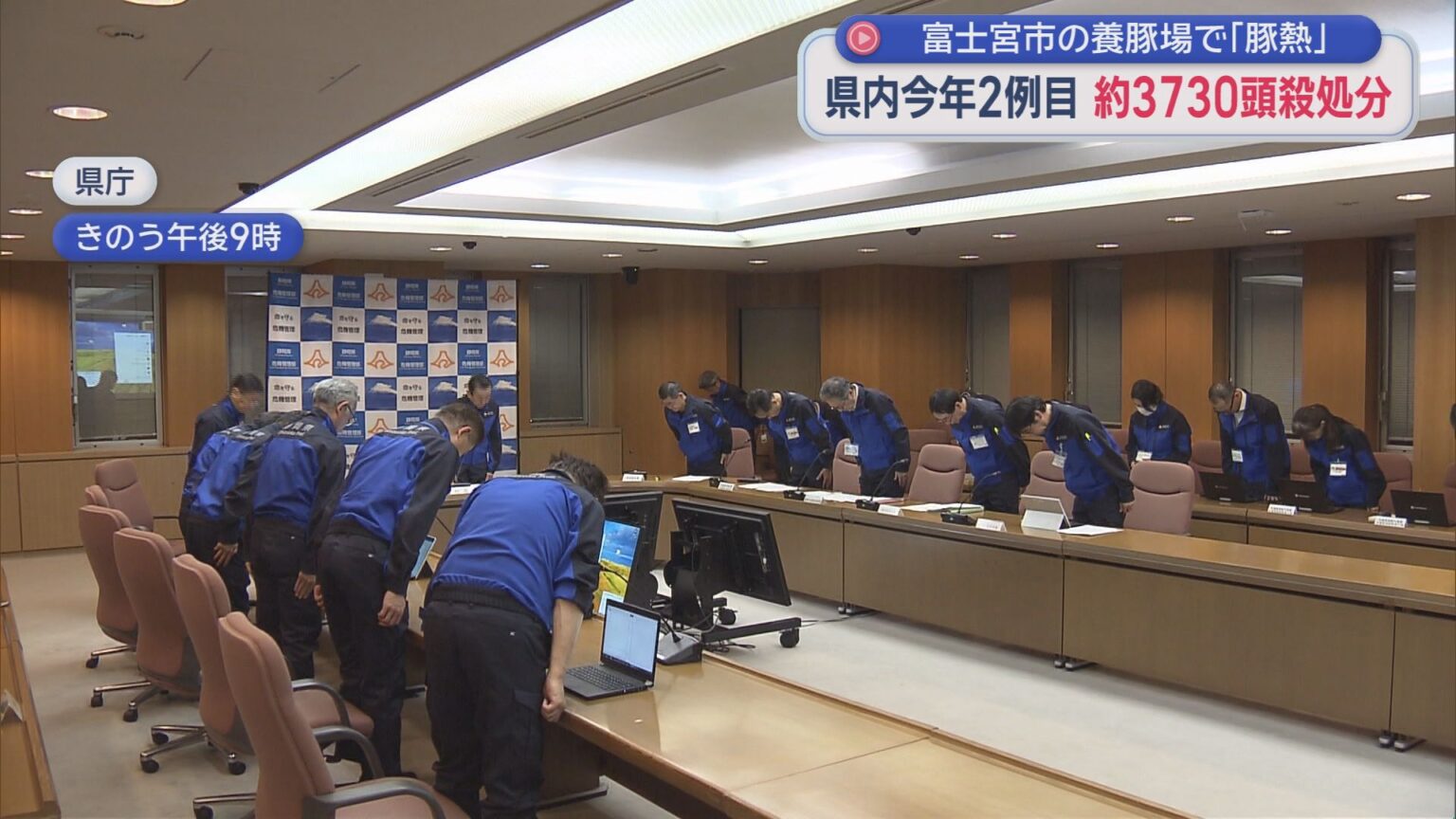 「人への感染はない」と冷静な対応を呼びかける　静岡・富士宮市の養豚場で「豚熱」の感染を確認 - LOOK 静岡朝日テレビ