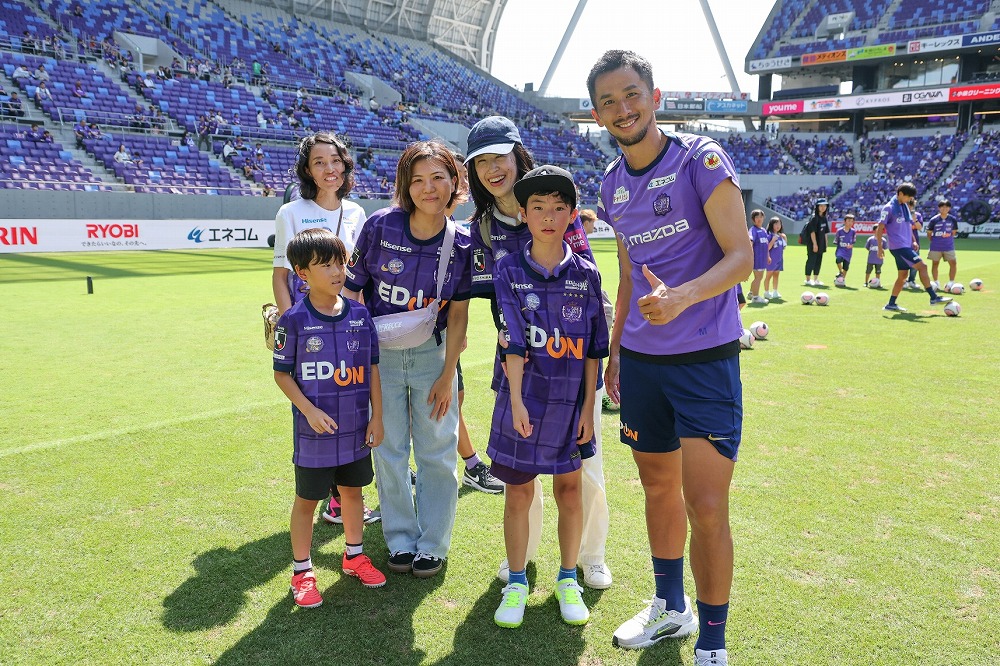 N：選手とピッチで写真撮影＆お見送（事前申込）