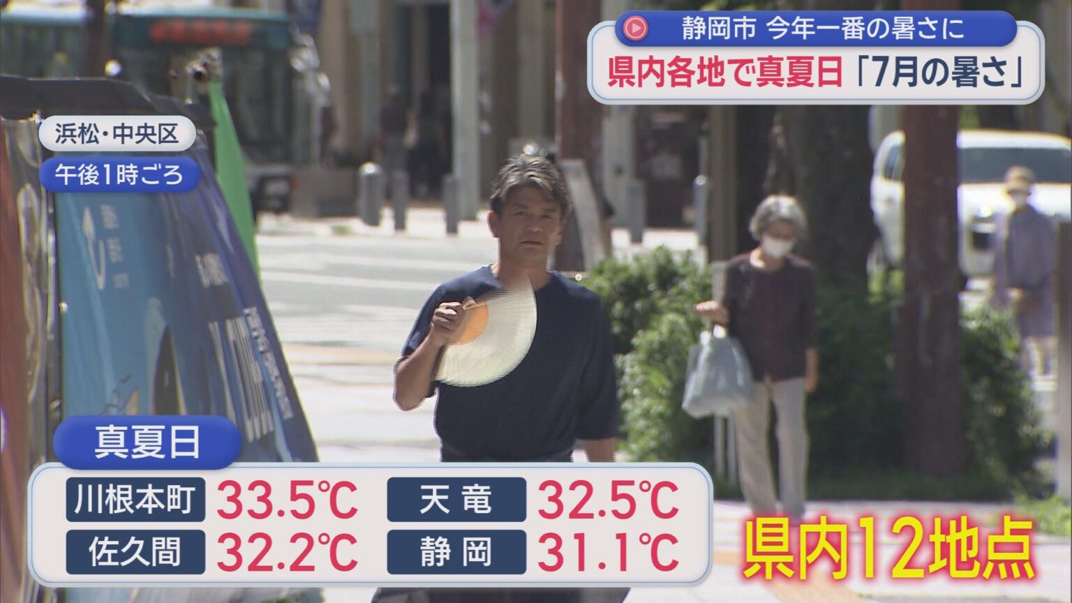 「かき氷が食べたくなる暑さ」静岡県内12地点で30℃を超える真夏日に 三島など県内の8地点で5月の観測史上最高気温を更新 – LOOK 静岡朝日テレビ 「かき氷が食べたくなる暑さ」静岡県内12地点で30℃を超える真夏日に 三島など県内の8地点で5月の観測史上最高気温を更新 - LOOK 静岡朝日テレビ