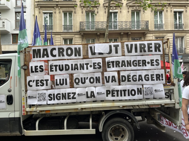 フランス国立大学 ー 外国人学生には高額な登録料。学生ら反発。 - OVNI