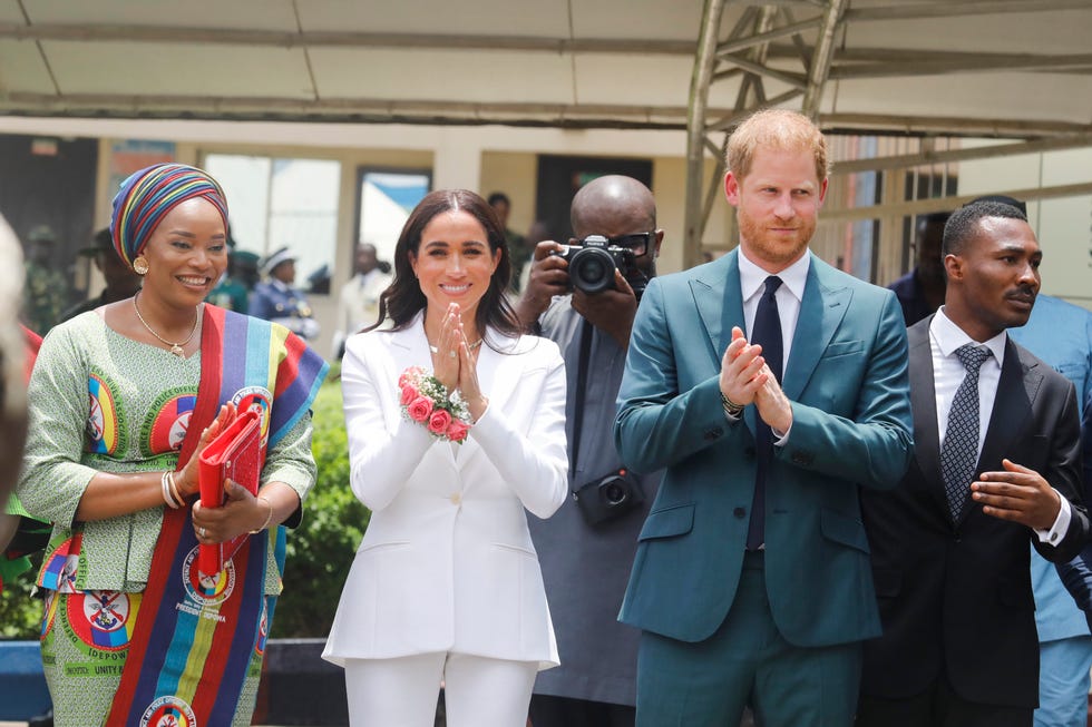 the duke and duchess of sussex visit nigeria day 1