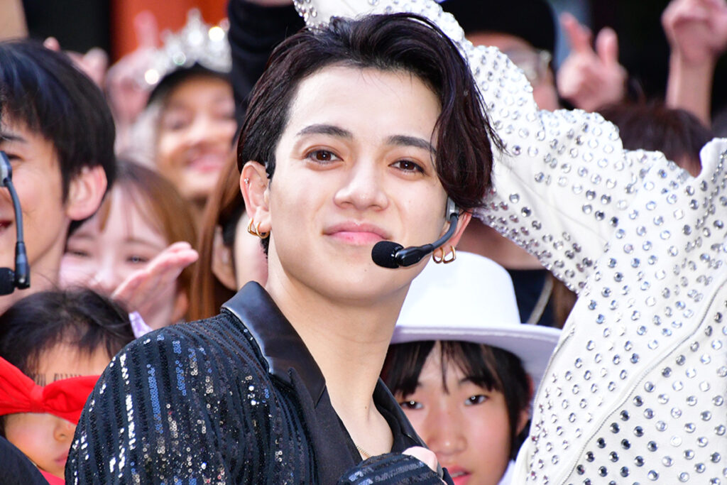 イベントに登壇したTravis Japan・宮近海斗【写真：ENCOUNT編集部】