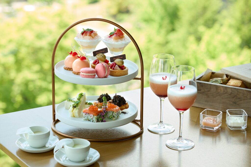 毎年人気の「PEACH AFTERNOON TEA」や静岡県産食材を使ったディナー6種のサマーハーブカクテルを2026年6月12日(金)より提供開始 | 富士スピードウェイホテルのプレスリリース 毎年人気の「PEACH AFTERNOON TEA」や静岡県産食材を使ったディナー6種のサマーハーブカクテルを2026年6月12日(金)より提供開始 | 富士スピードウェイホテルのプレスリリース