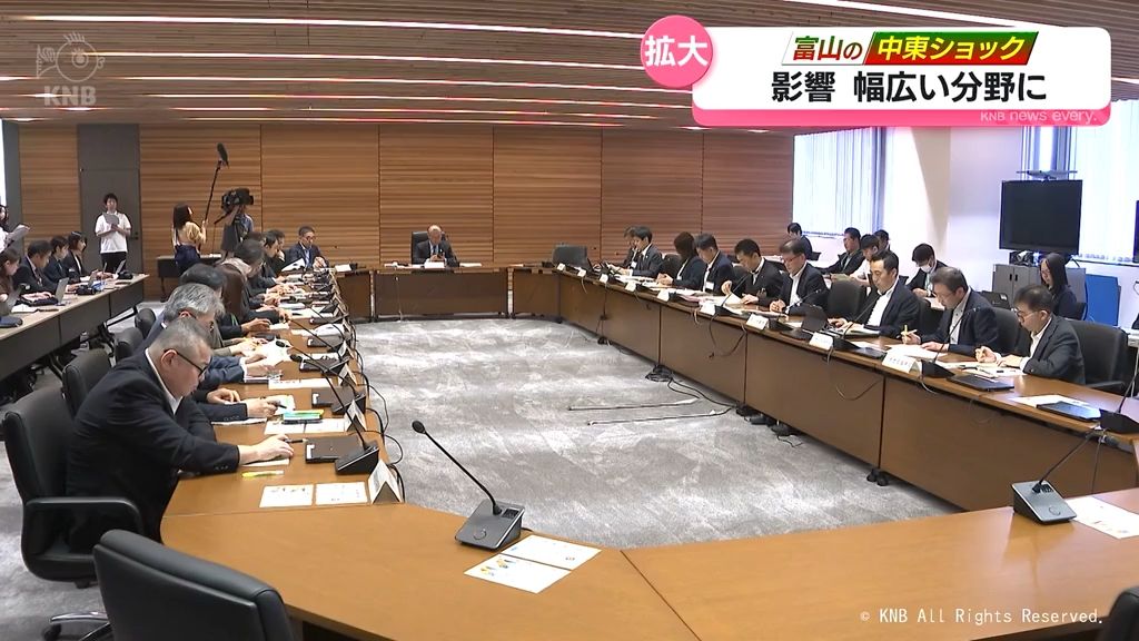 建設、医療…多方面で中東情勢の影響じわり 富山県は補正予算案編成へ