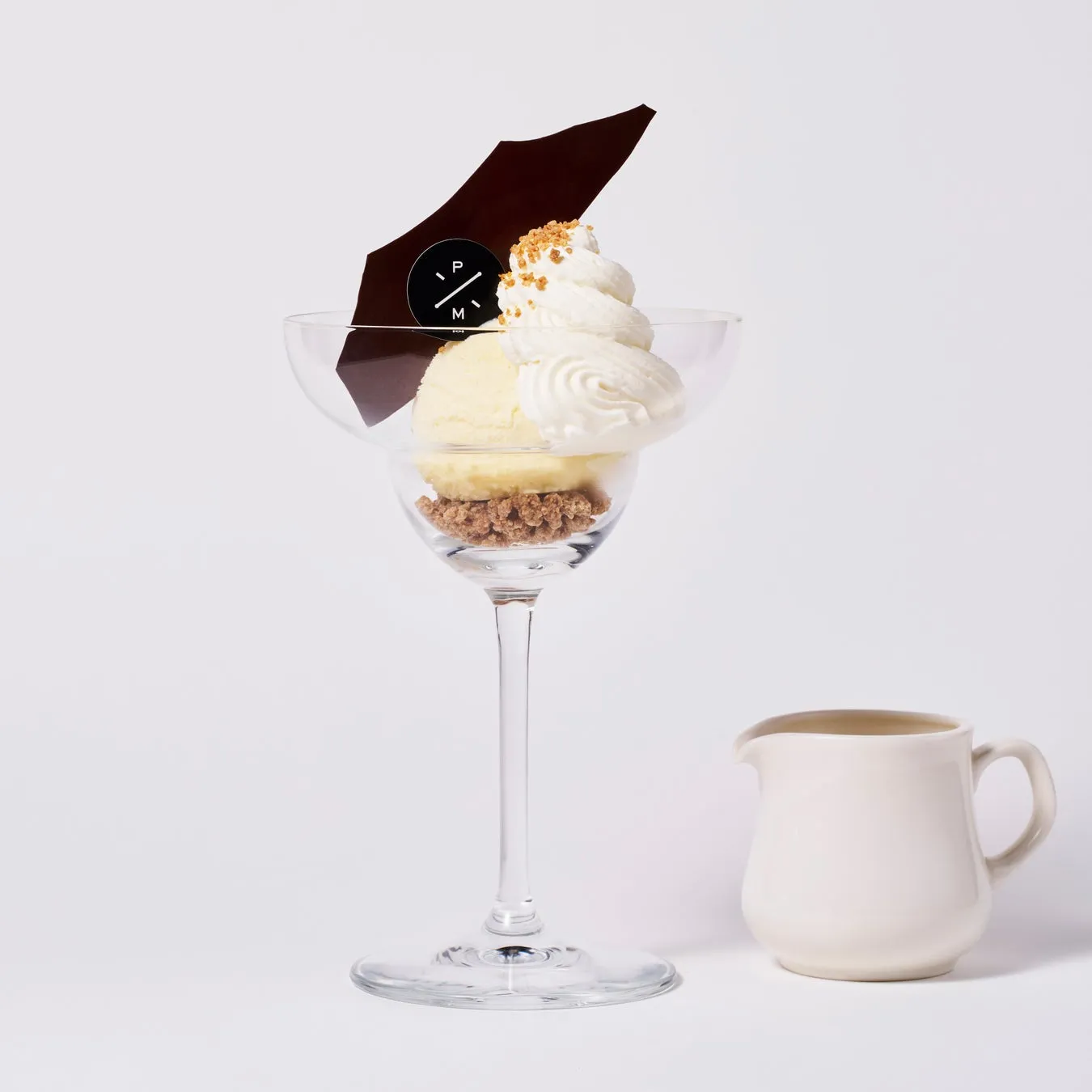 デザート, アイスクリーム, チョコレート, ホイップクリーム, グラス, ピッチャー, おしゃれ, 食べ物