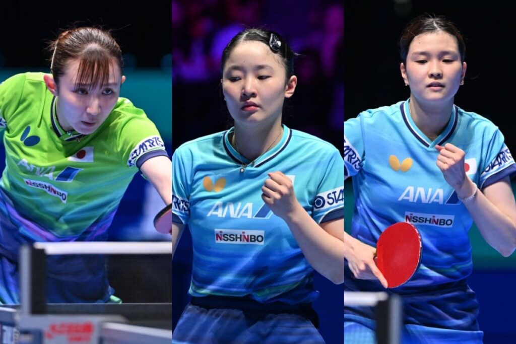 【世界卓球2026団体戦】日本 vs. ドイツ｜リアルタイム速報・途中スコア・試合結果　張本美和、早田ひな、橋本帆乃香で決勝進出＆金メダル王手なるか