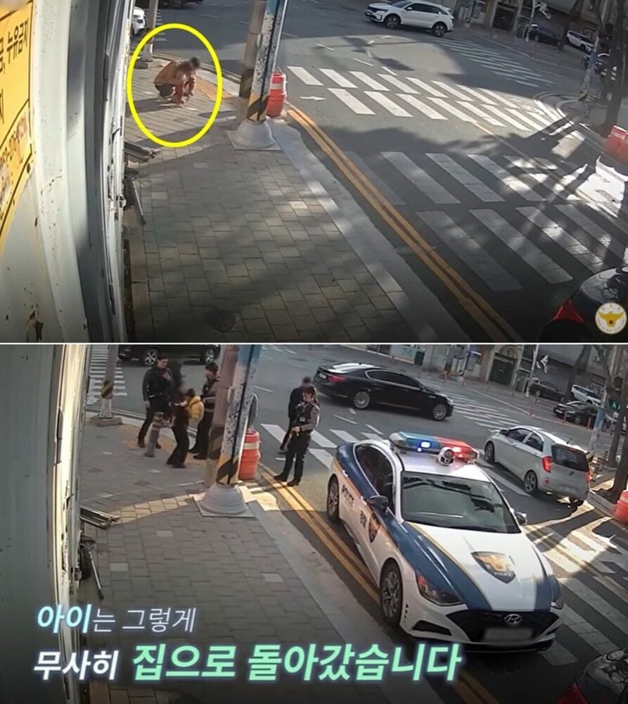 韓国・昌原で裸足の2歳児が車道へ…警察が「柔軟剤の香り」を頼りに自宅を特定　写真枚　国際ニュース：AFPBB News