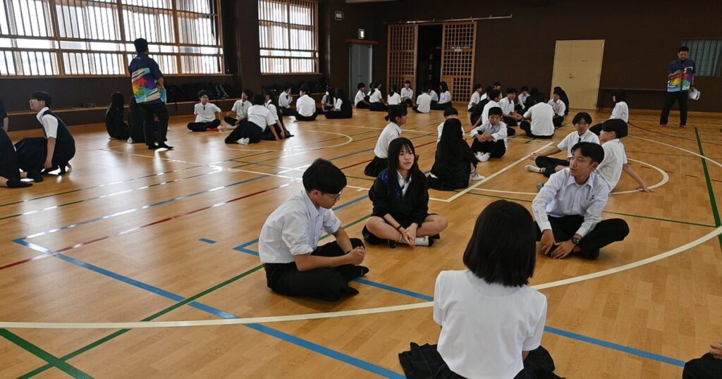 高知の中学生と交流　豊見城、ジョン万次郎の縁で